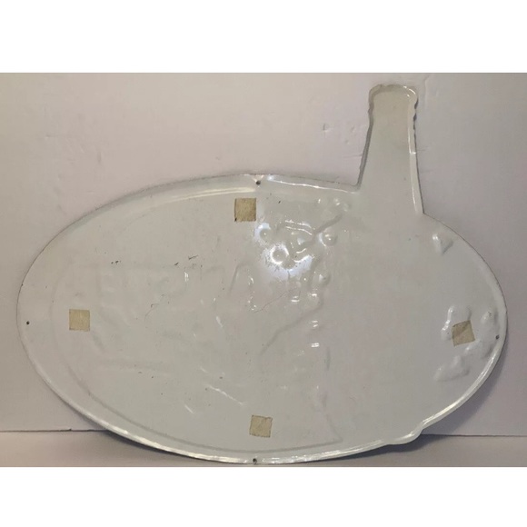 AMSTEL LIGHT BEER METAL TIN SIGN OVAL SHAPED 2001 - Picture 3 of 6